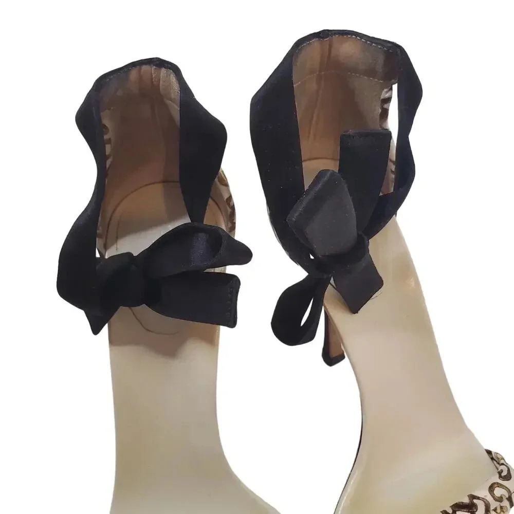 Gucci Cloth Sandal Size 6.5 - Picture 7 of 13